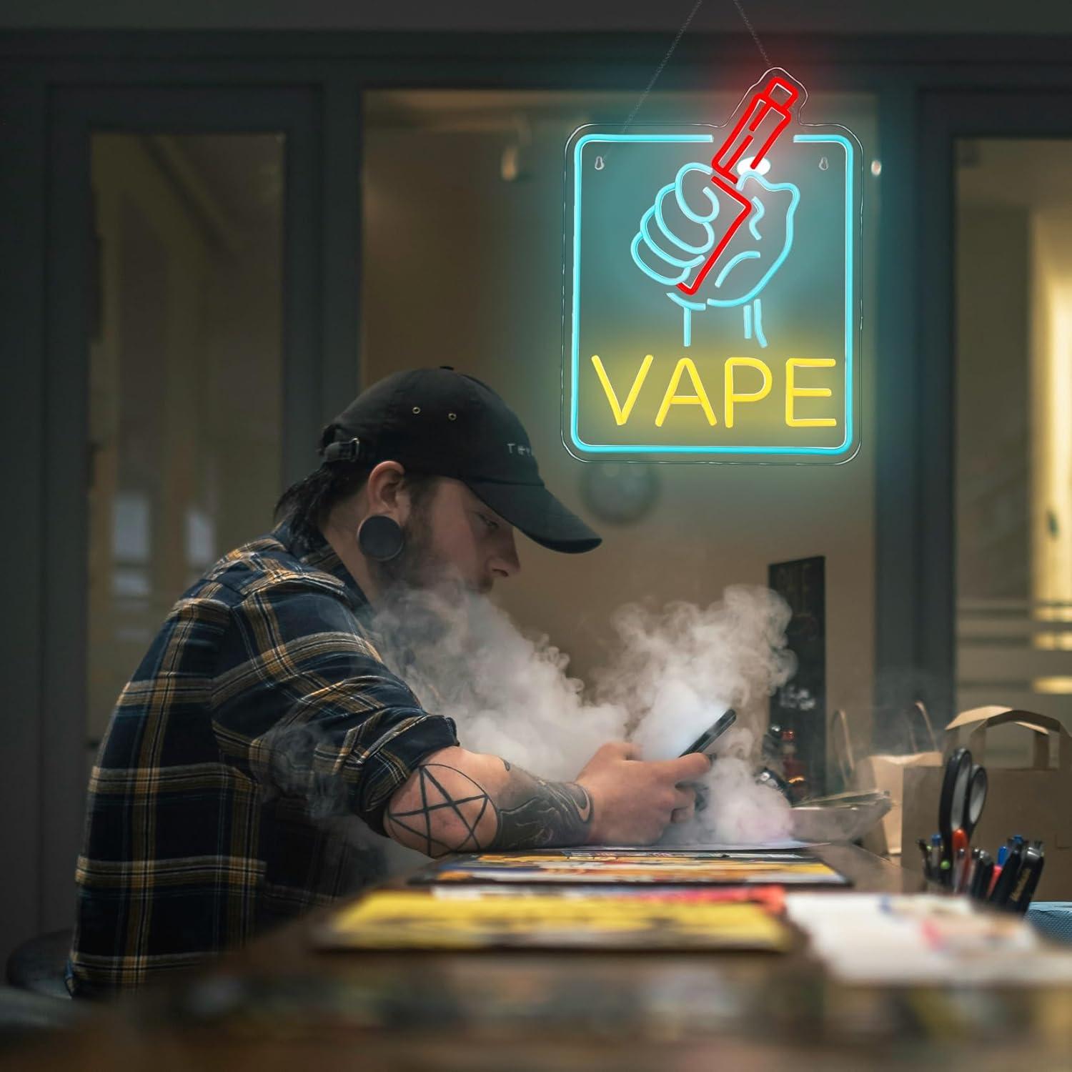 Lampu LED Neon yang Dapat Dire - Vaping Store ulasan dan harga